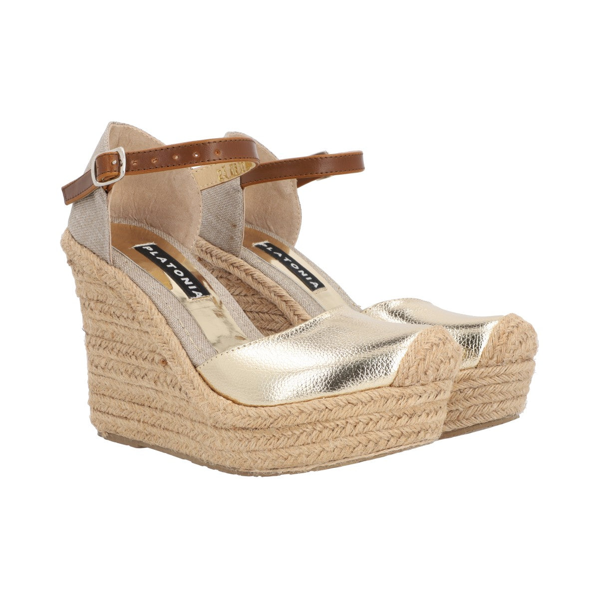 Sandalias Plataforma Sandalias De La Marca Andrea Alpargata De